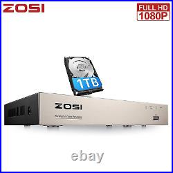 ZOSI CCTV DVR Recorder 8 16 Channel 1080P HDMI VGA for Home Security System Kit